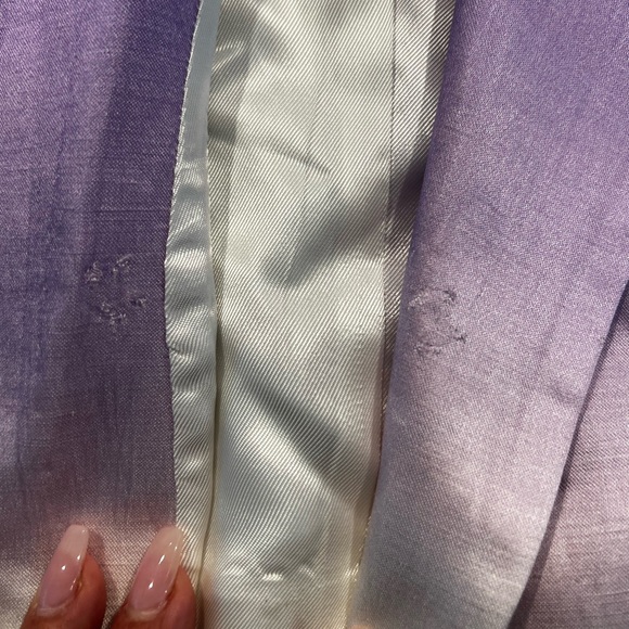 Iska Cropped Blazer & Iskame Wide Leg Pants ( SIZE 34 US2 SET) - Picture 13 of 14